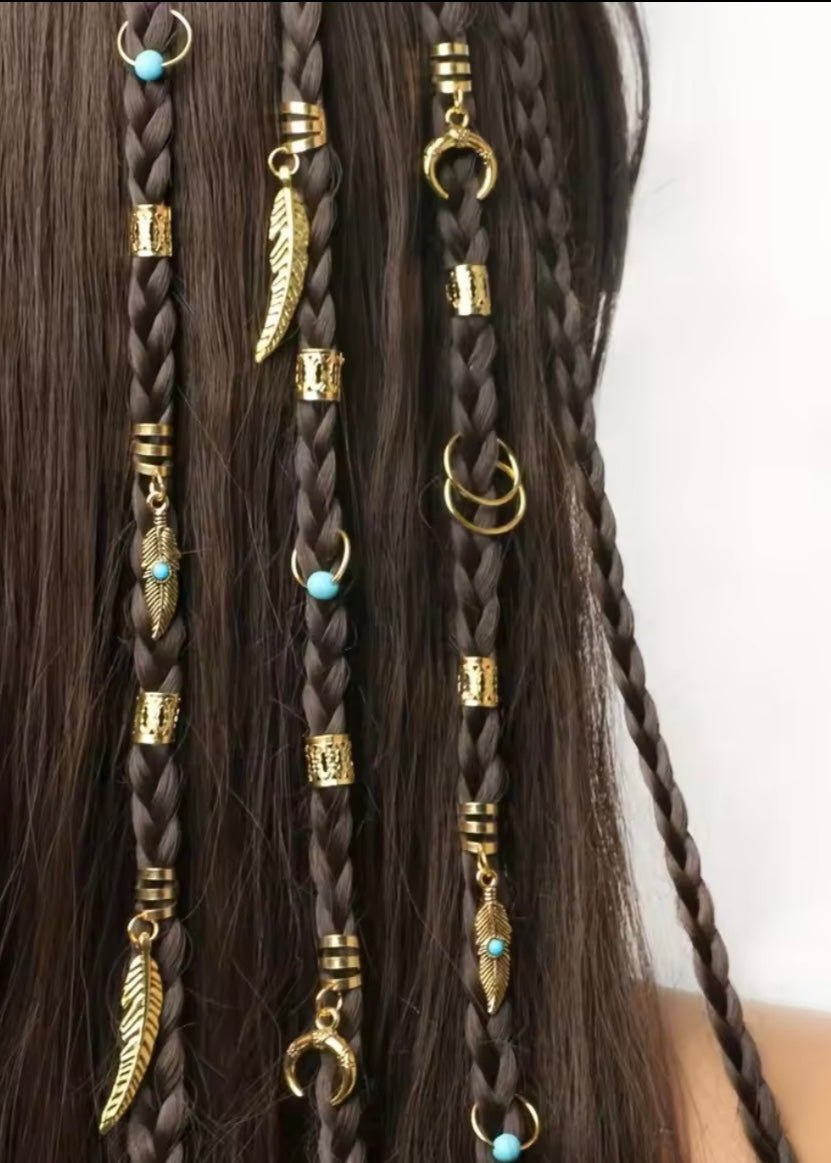 Bijoux perles bleues